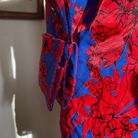 Alice and Olivia Silk Burn Out Dress - Picture 5 of 8